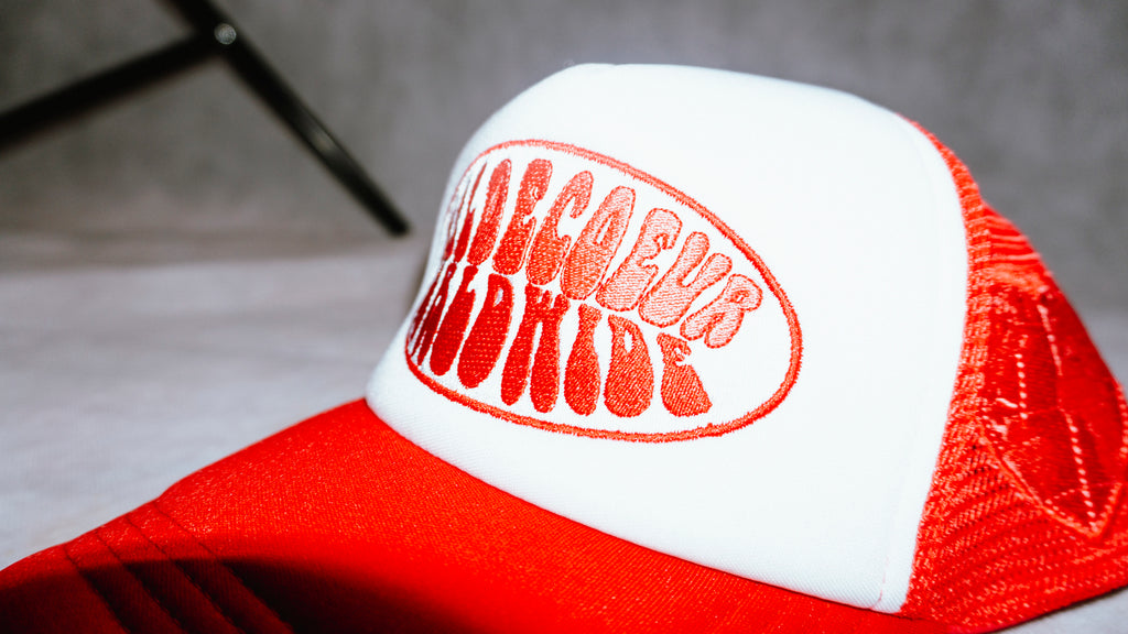 WORLDWIDE TRUCKERHAT RED