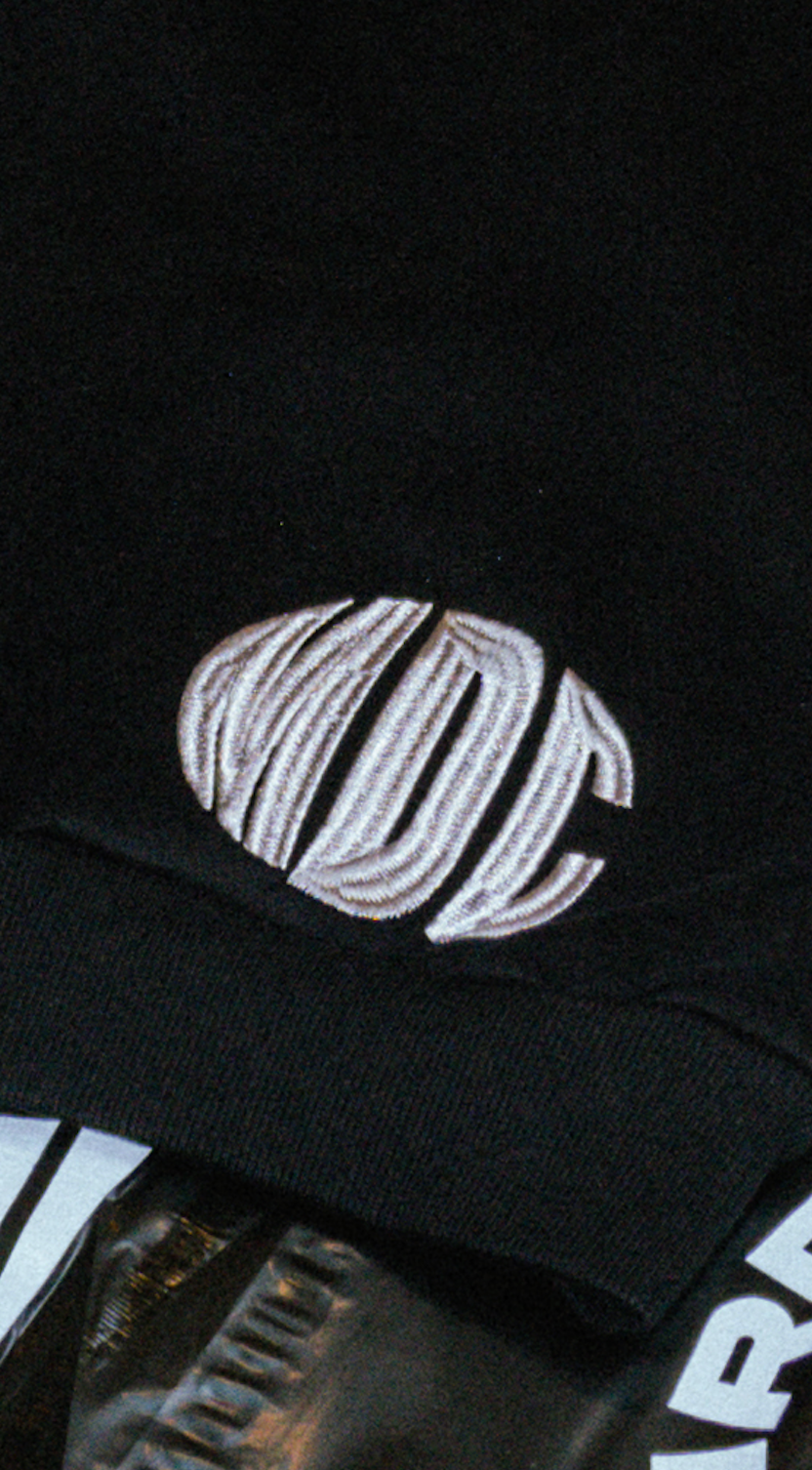 SWEAT À CAPUCHE NOIR GLOBAL