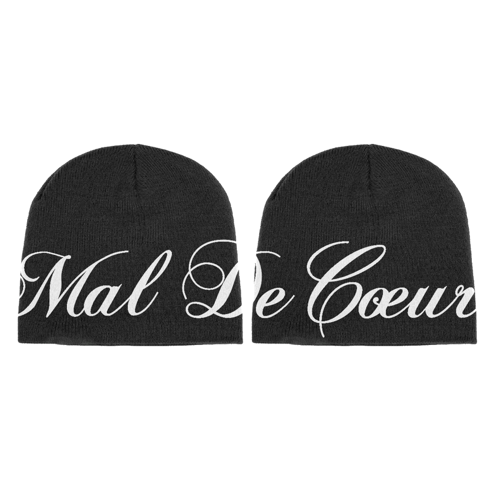 BONNET HERITAGE RÉVERSIBLE NOIR ET BLANC