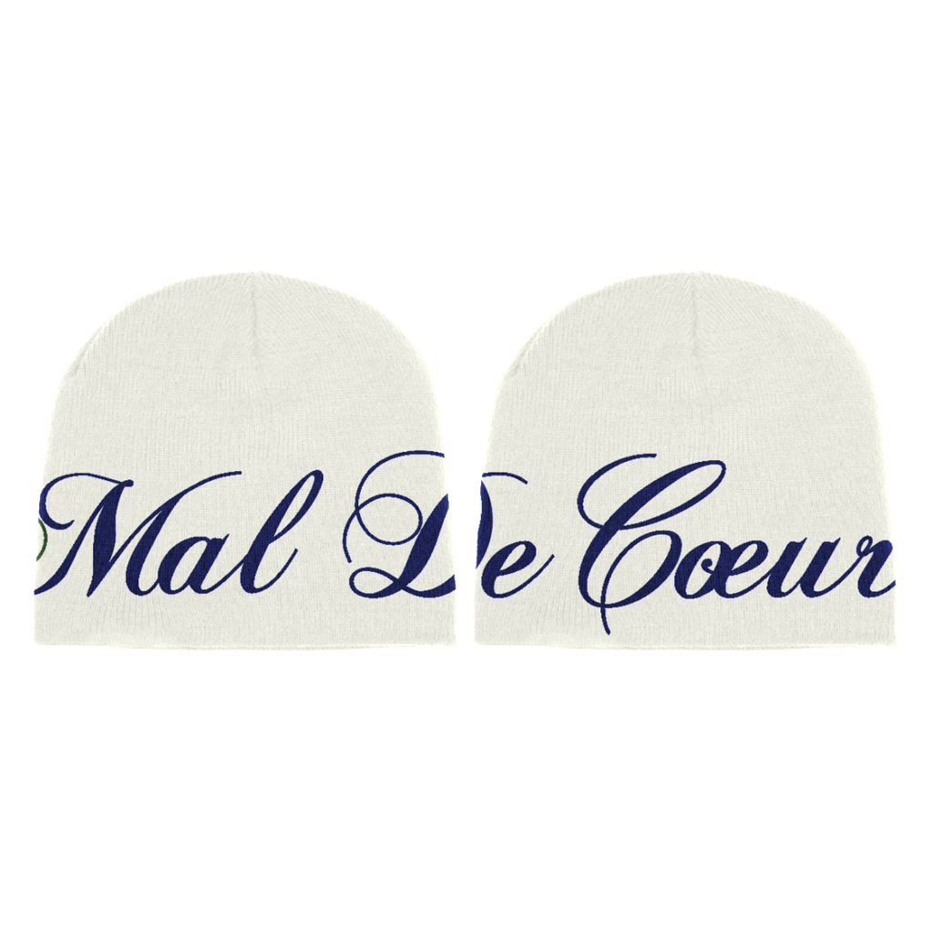 BONNET HERITAGE RÉVERSIBLE BLEU MARINE ET BEIGE