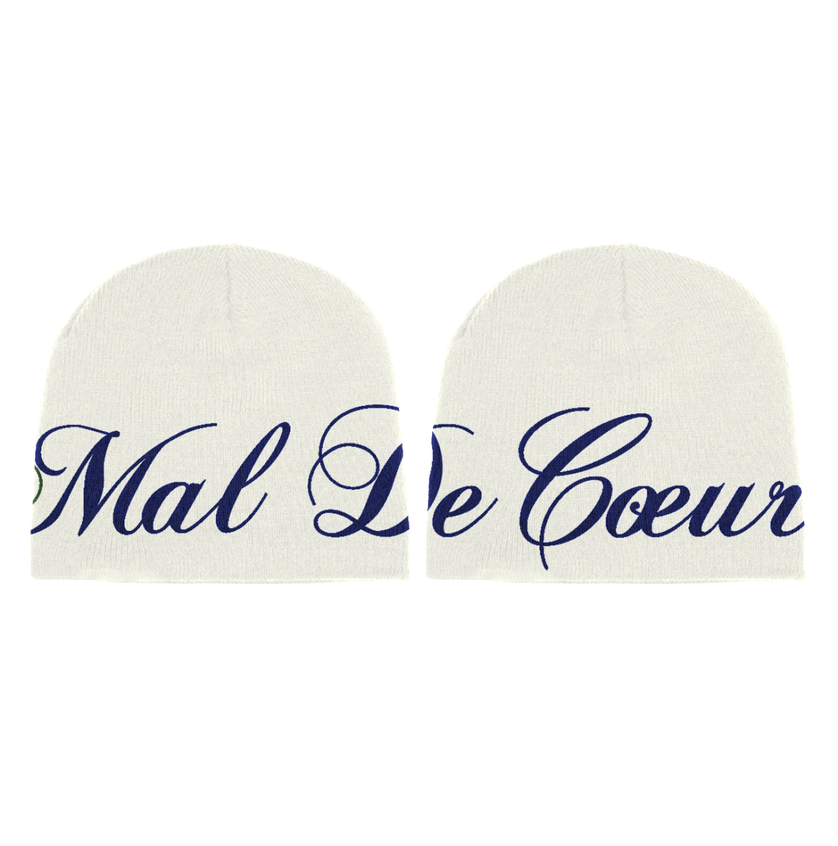 HERITAGE BEANIE NAVYBLUE & BEIGE REVERSIBLE